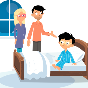 ENURESIS Para no hacer pipi en la cama.